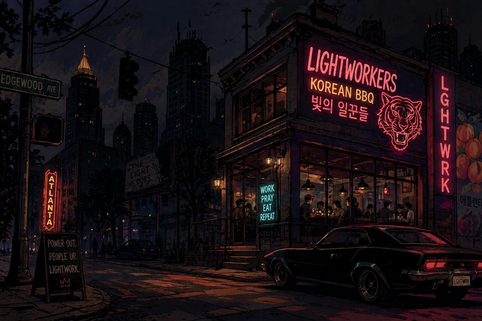 Lightworkers Korean BBQ